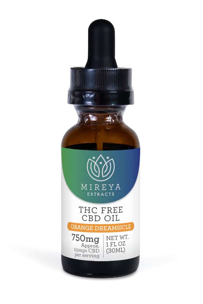 Mireya Extracts THC Free 750mg CBD Oil