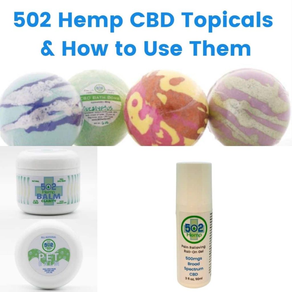 502 Hemp CBD topicals