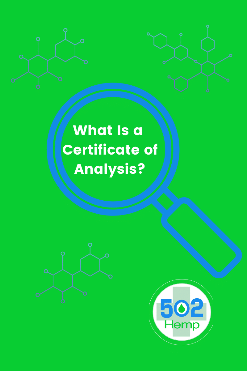 What is a Certificate of Analysis?