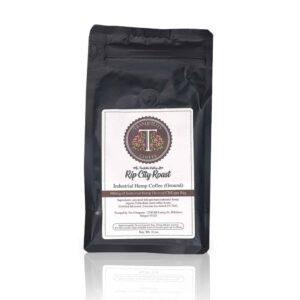 Tranquility Rip City Roast Hemp Coffee 900mg 12oz