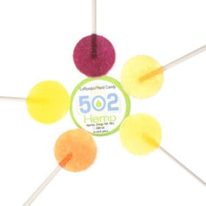502 Hemp – CBD Infused Lollipops