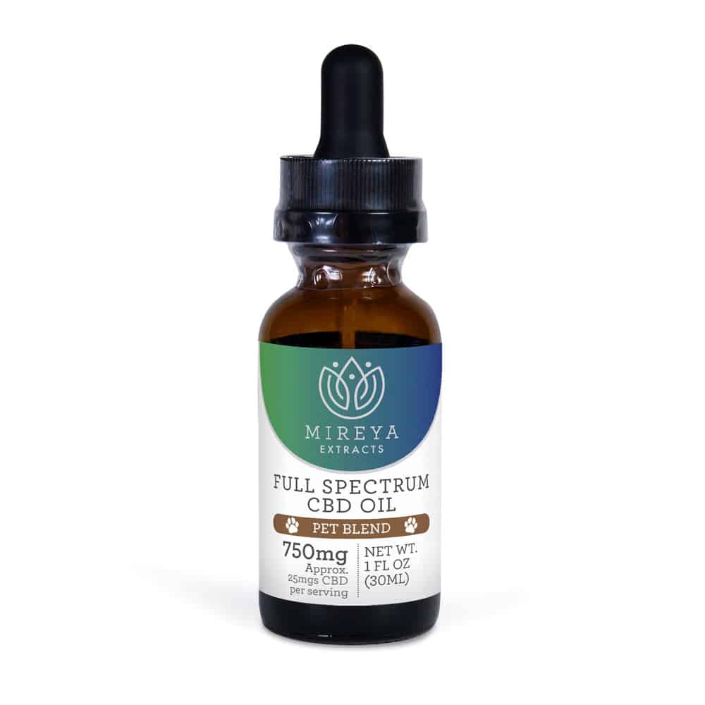 Mireya Extracts Extra Strength Pet CBD Oil 750mg-Monthly Subscription
