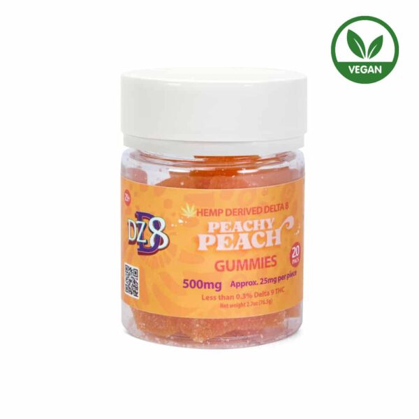 DZD8 Peachy Peach Gummies - Monthly Subscription