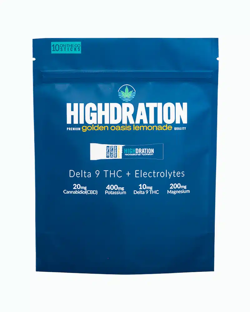 Highdration Electrolytes+THC Drink Powder