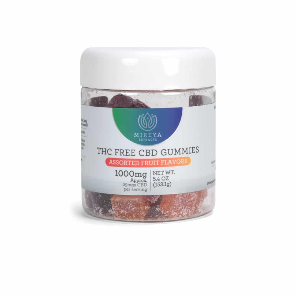 Mireya Extracts THC Free 1000mg Gummies-Monthly Subscription