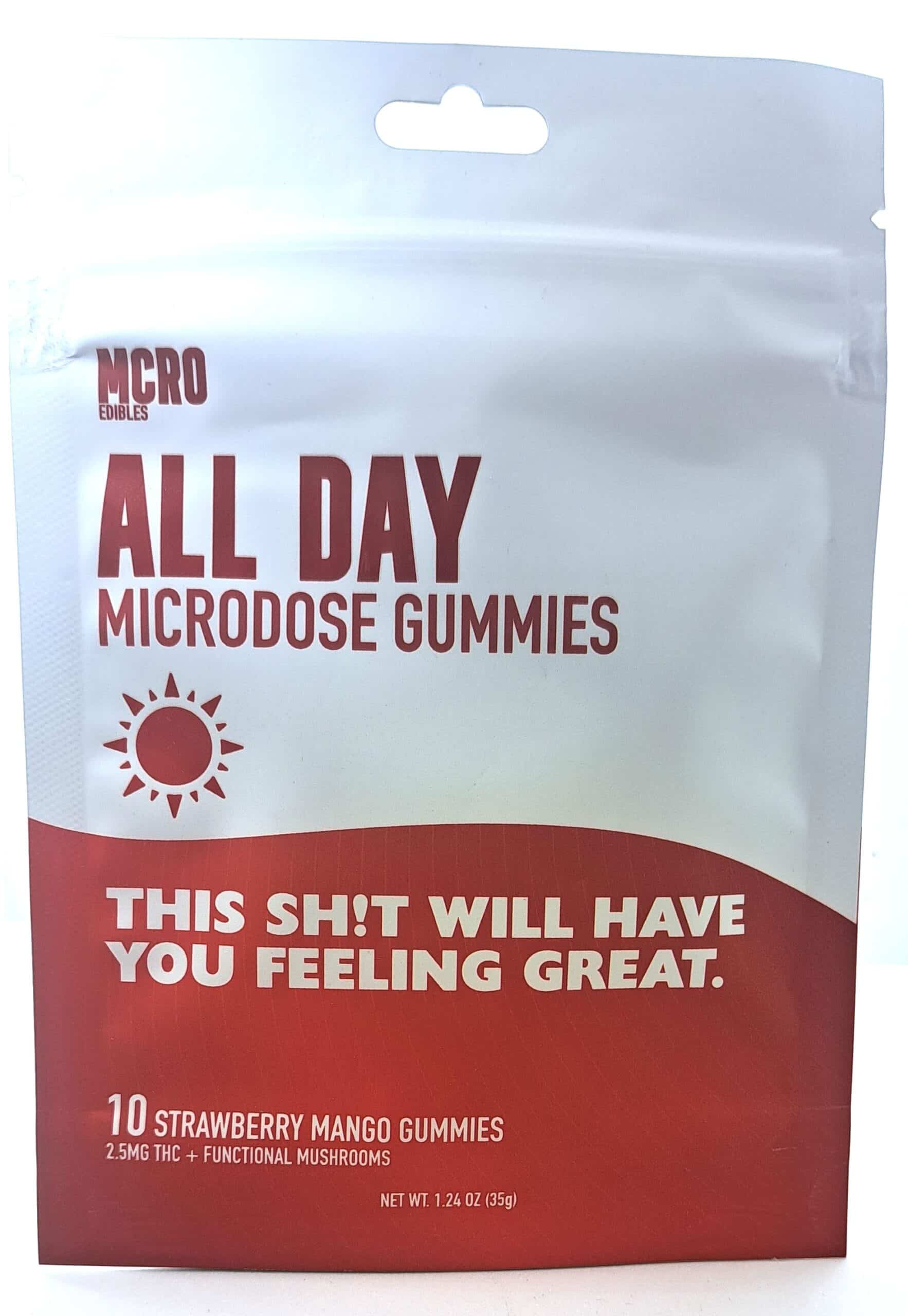 MCRO Edibles Microdose Gummies