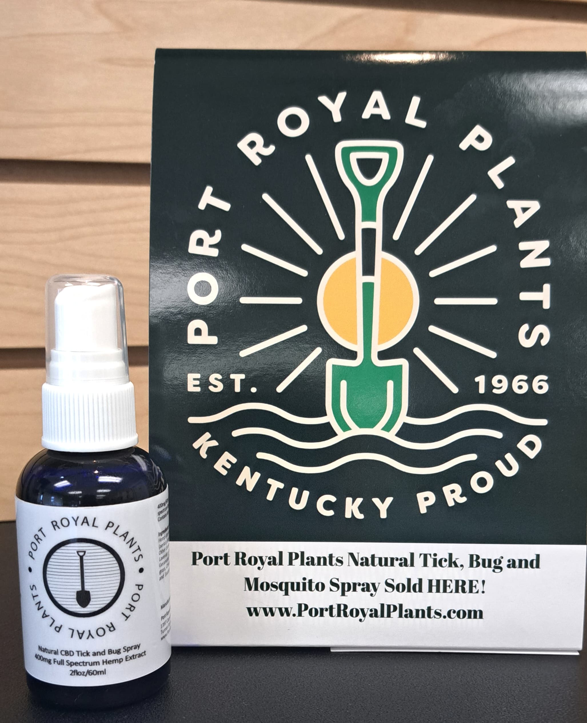 Port Royal Plants Natural CBD Tick & Bug Spray