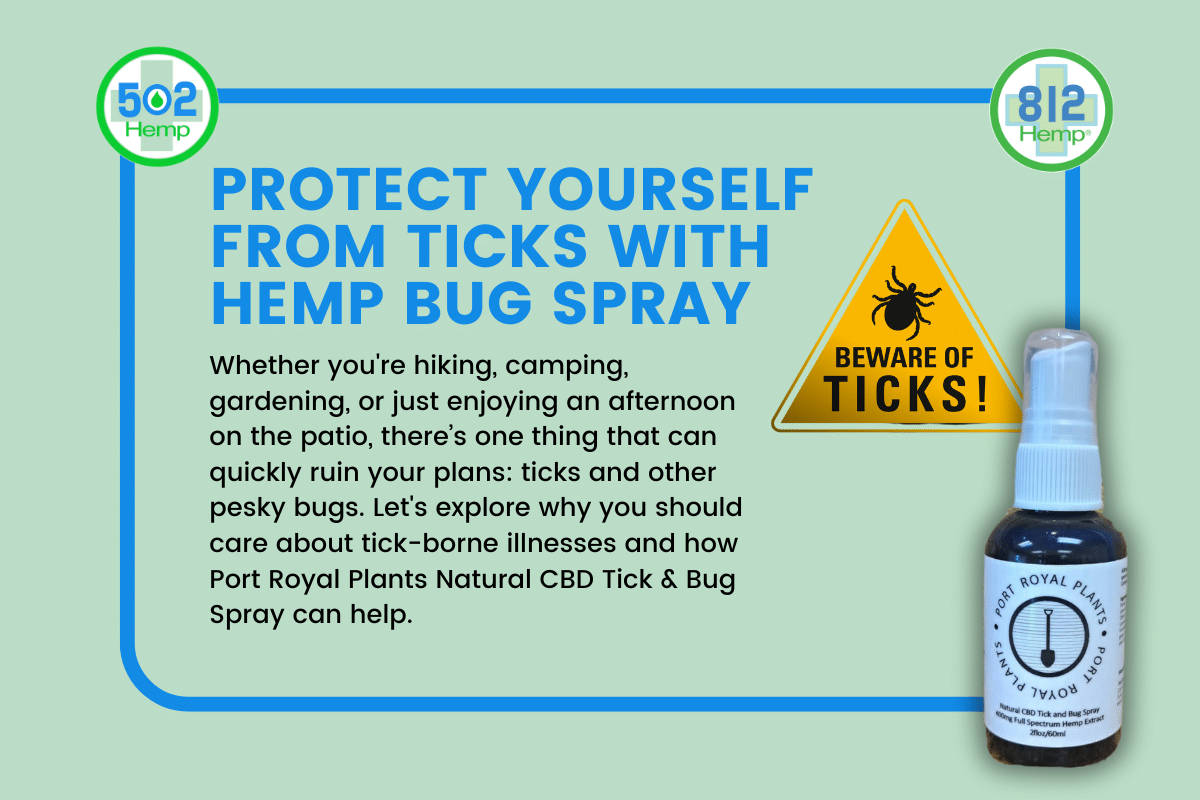 Protect Yourself From Ticks with CBD Bug Spray
