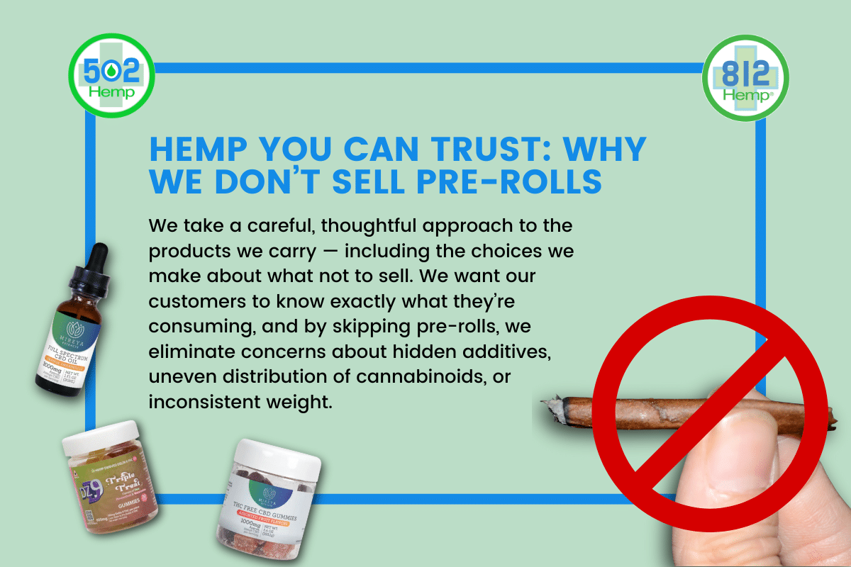 Hemp You Can Trust: Why We Don’t Sell Certain Items