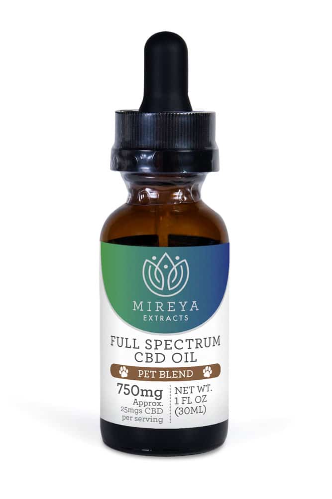 Mireya 750 mg Pet CBD Oil-Monthly Subscription