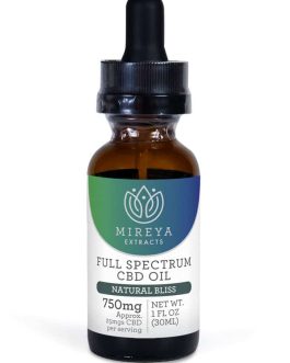 Mireya Extracts Full Spectrum Tincture 750mg-Monthly Subscription