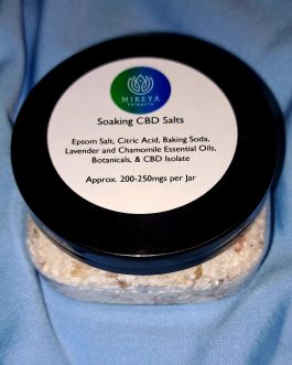 Mireya Extracts Soaking CBD Salts