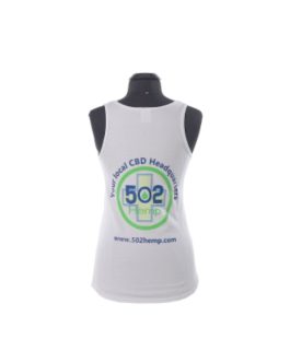 502 Hemp Tank Top White