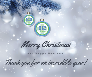 Merry Christmas from 502 Hemp & 812 Hemp