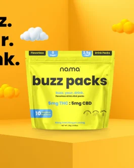 Nama Buzz Packs 5mg THC 5mg CBD 10-Count